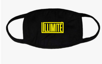 Reusable Face Mask with Yellow logo