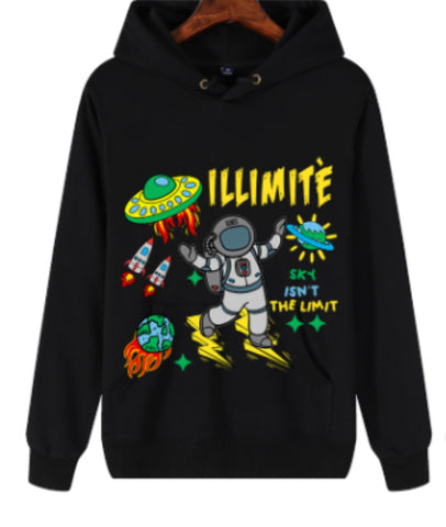 Sky Isn't The Limit Graphic Hoodie