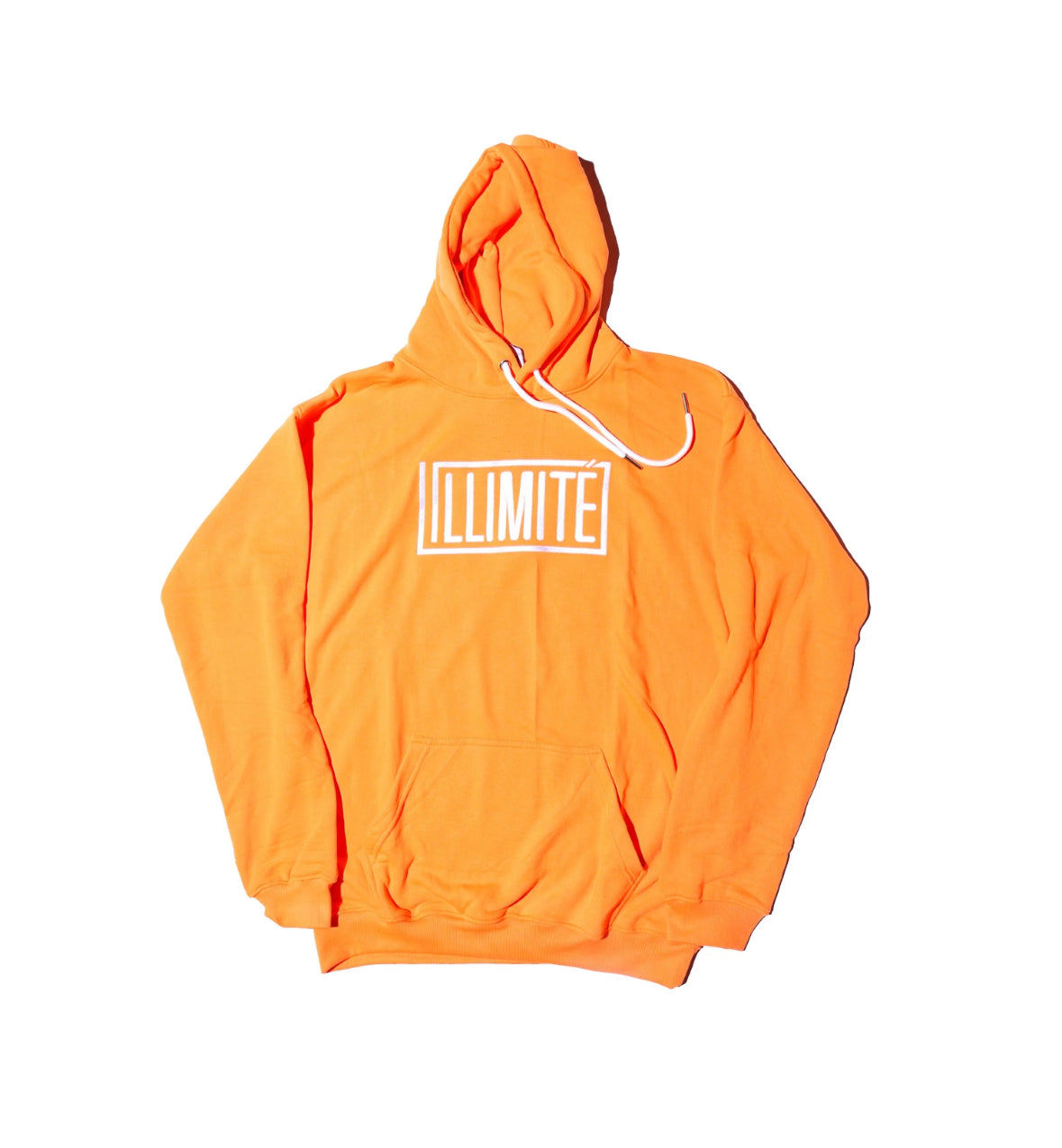 kids Aiden orange hoodie